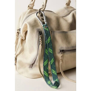 FP One Upcycled Lanyard Upcycled Recycled Eco Friendly NWOT Blue Green